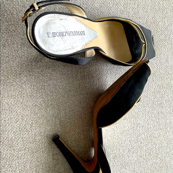 Satin heels by Emporio Armany - Picture 2 of 4